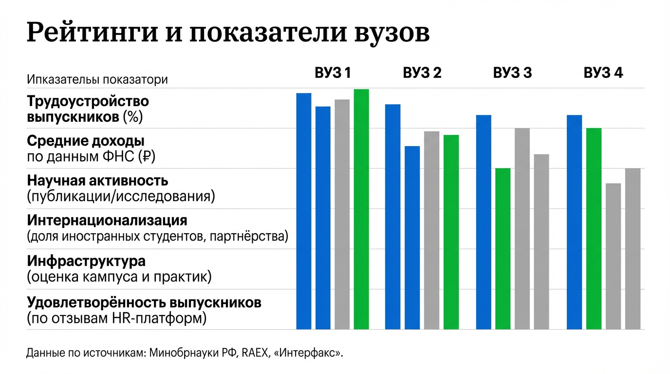 Рейтинги ВУЗов